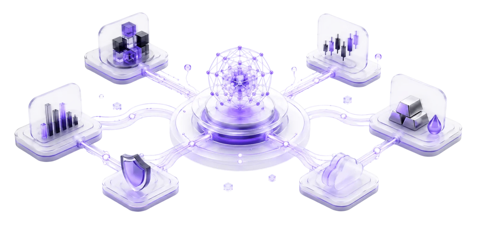 Global cryptocurrency trading platform infrastructure — Pearl Anlagune
